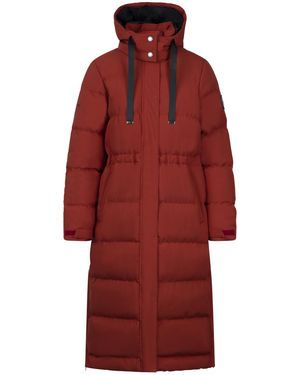 Trespass Ladies Colter Waterproof Jacket (Burnt Sienna) - Red
