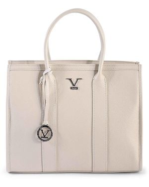 Versace 19.69 Abbigliamento Sportivo V Handbag Ca1030 Dollaro Leather - Natural