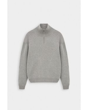 Giesto Cotton Jumper - Grey