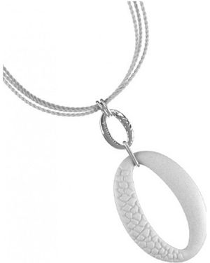 Panarea Cp1B Ladies Necklace Sterling - Metallic
