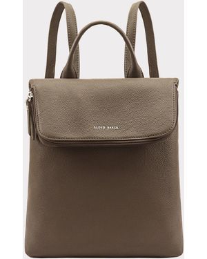 Lloyd Baker Agra Leather Backpack Bag - Brown