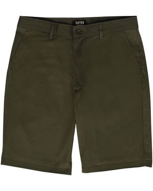 Secret Label Slim Fit Chino Shorts - Green