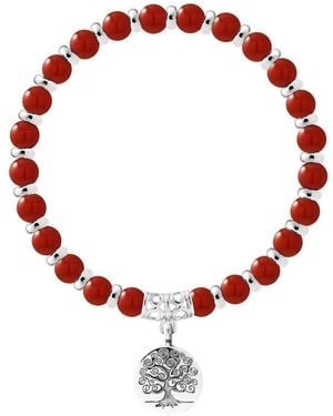 Rodney & Rolf Bracelet Sterling 925 Flagami - Red