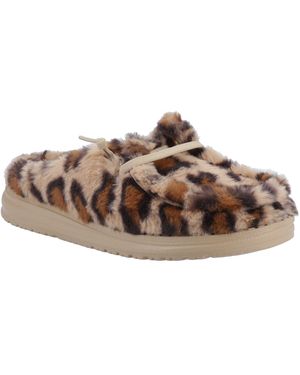 HEYDUDE Wendy /Multi Mules - Brown