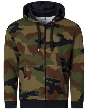 Moschino Camoflauge Hoodie - Green