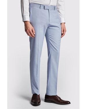 Antique Rogue Skinny Suit Trousers - Blue