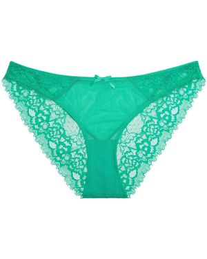 Deja Day Rosalyn Emerald Brazilian Brief - Green
