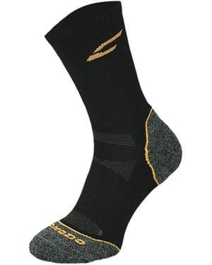 Comodo 1 Pack Anti Blister Bamboo Hiking Socks For Summer - Black