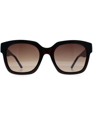 Guess Square Dark Havana Gradient Gf6128 - Brown