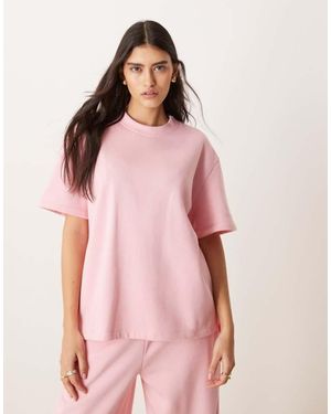 ASOS Co-Ord Sweat T Shirt - Pink
