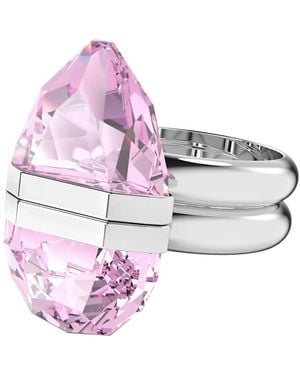 Swarovski Lucent 5620714 Ring With Magnetic Clasp - Purple