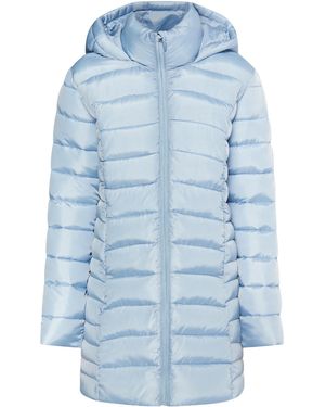 Icebound Gewatteerde Parka Ijsblauw