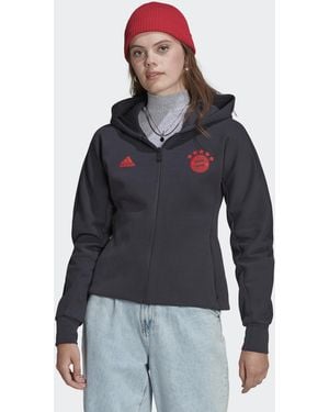 adidas Originals Fc Bayern Anthem Jacket - Black