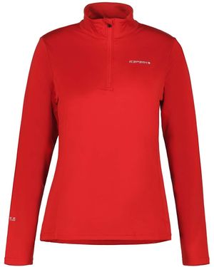Icepeak Dames Ferndale Baselayer Top In Rood