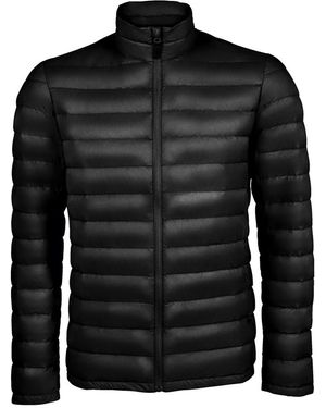 Sol's Wilson Lightweight Padded Jacket Nylon - Black