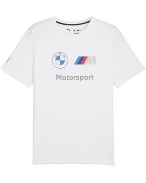 PUMA Bmw M Motorsport Essentials Logo T-Shirt - White