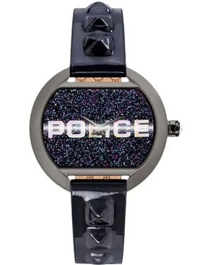 Police Ladies Watch Quartz Stainless Steel - Black