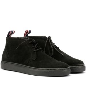 Ben Sherman Parka Zwarte Suède Laarzen