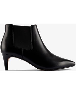 Clarks Laina 55 Boot 2 Leather Boots - Black