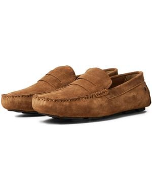 Jack & Jones Jensen Suede Cognac Loafers - Brown