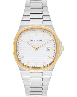 Spears & Walker Stainless Steel Watch Approx. 38.4 Mm - Metallic