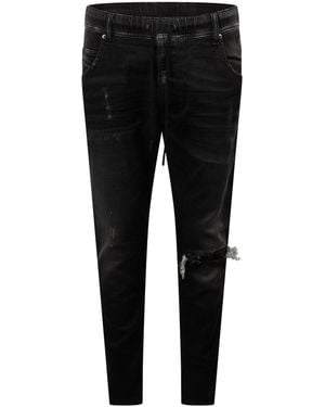 DIESEL Krooley Ne Sweat Tapered Jeans - Black