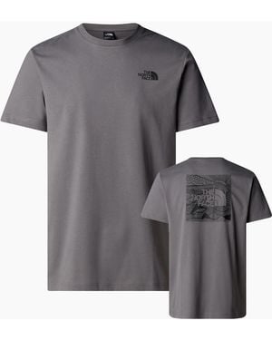 The North Face Short Sleeve Redbox Celebration T-Shirt - Grey