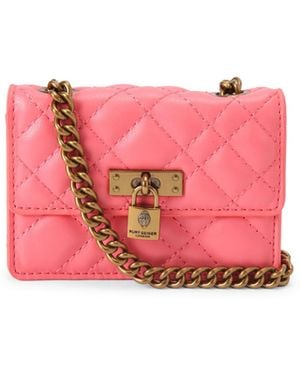 Kurt Geiger Micro Brixton Bag - Pink