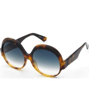 Nina Ricci Snr464 60 600Ape Sunglasses - Blue