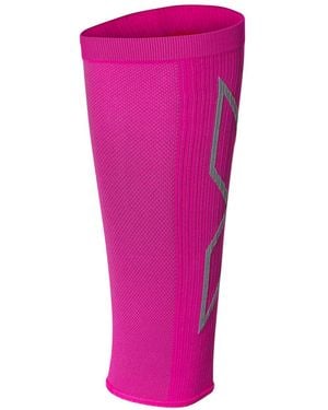 2XU X Compression Calf Sleeves/Light - Pink