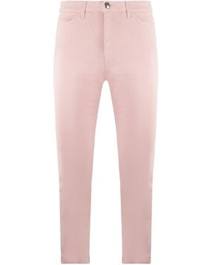 Armani Emporio J85 Regular Fit Trousers - Pink