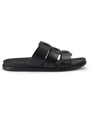 KG by Kurt Geiger Leather Naples Sandals - Black