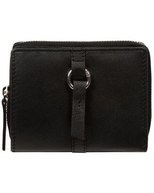 NiNa Amora 'Luciana' Leather Purse - Black