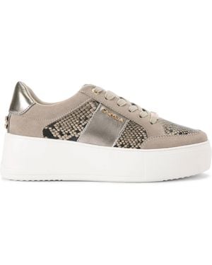 Carvela Kurt Geiger Jive Lace Up Trainers - Grey