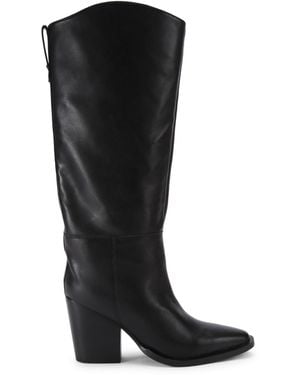 Carvela Kurt Geiger Leather Reign Boots - Black