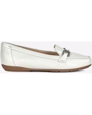 Geox Annytah Slip On Shoe Waterproof - White