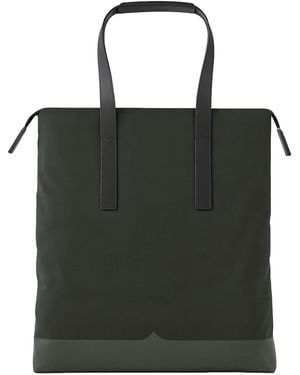HUNTER Canvas Dark Tote Bag - Black