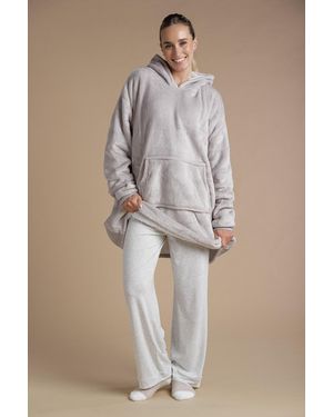 Tokyo Laundry Soft Sherpa Lined Oodie - Brown