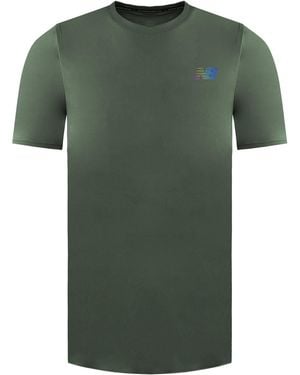 New Balance Q Speed Jacquard T-Shirt - Green