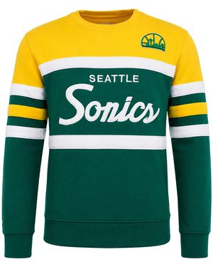 Mitchell & Ness Nba Seattle Supersonics Head Coach Jumper - Green