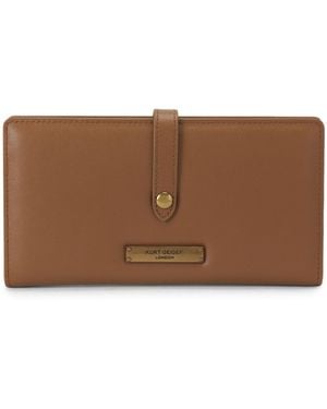 Kurt Geiger Leather Carnaby Soft Wallet - Brown