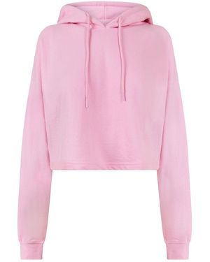 Miso Cropped Hoodie - Pink