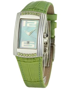 Chronotech Ct7017L-10S Ladies Watch - Green