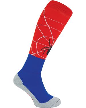 Hingly Spiderman Lange Sokken Voor Sport - Blauw