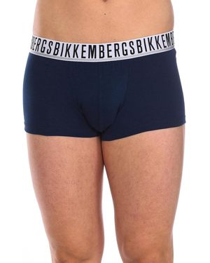 Bikkembergs Pack-2 Boxer Essential Anatomical Front Bkk1Utr01Bi - Blue