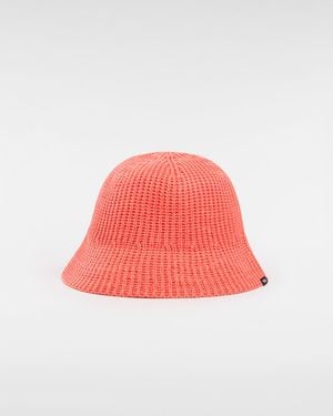 Vans Knit Bucket Hat - Red
