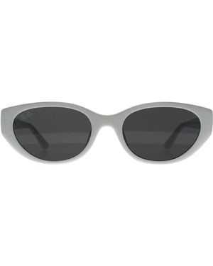 Ray-Ban Oval Polished Dark Rb4457D Bio Based - Grey