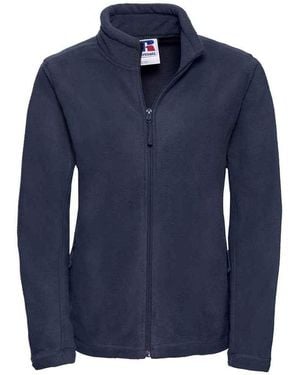 Russell Ladies Outdoor Fleece Jacket (French) - Blue
