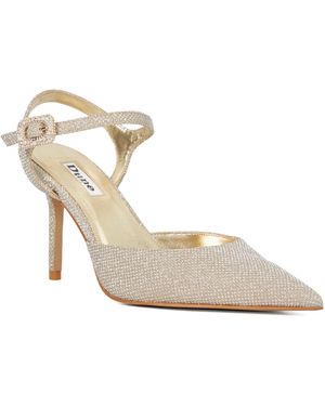 Dune Dune Channel Brede Pasvorm Dames Gouden Schoenen - Metallic