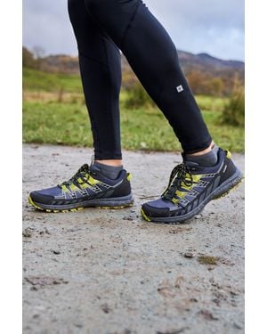 Mountain Warehouse 'Enhance' Running Trainers Eva Footbed Waterproof Active Sports Shoes - Grey